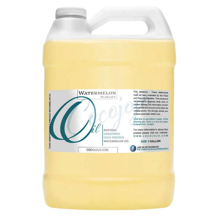 Coco jojo - Wholesale Bath/Body Oil - Watermelon Seed Oil - Unrefined