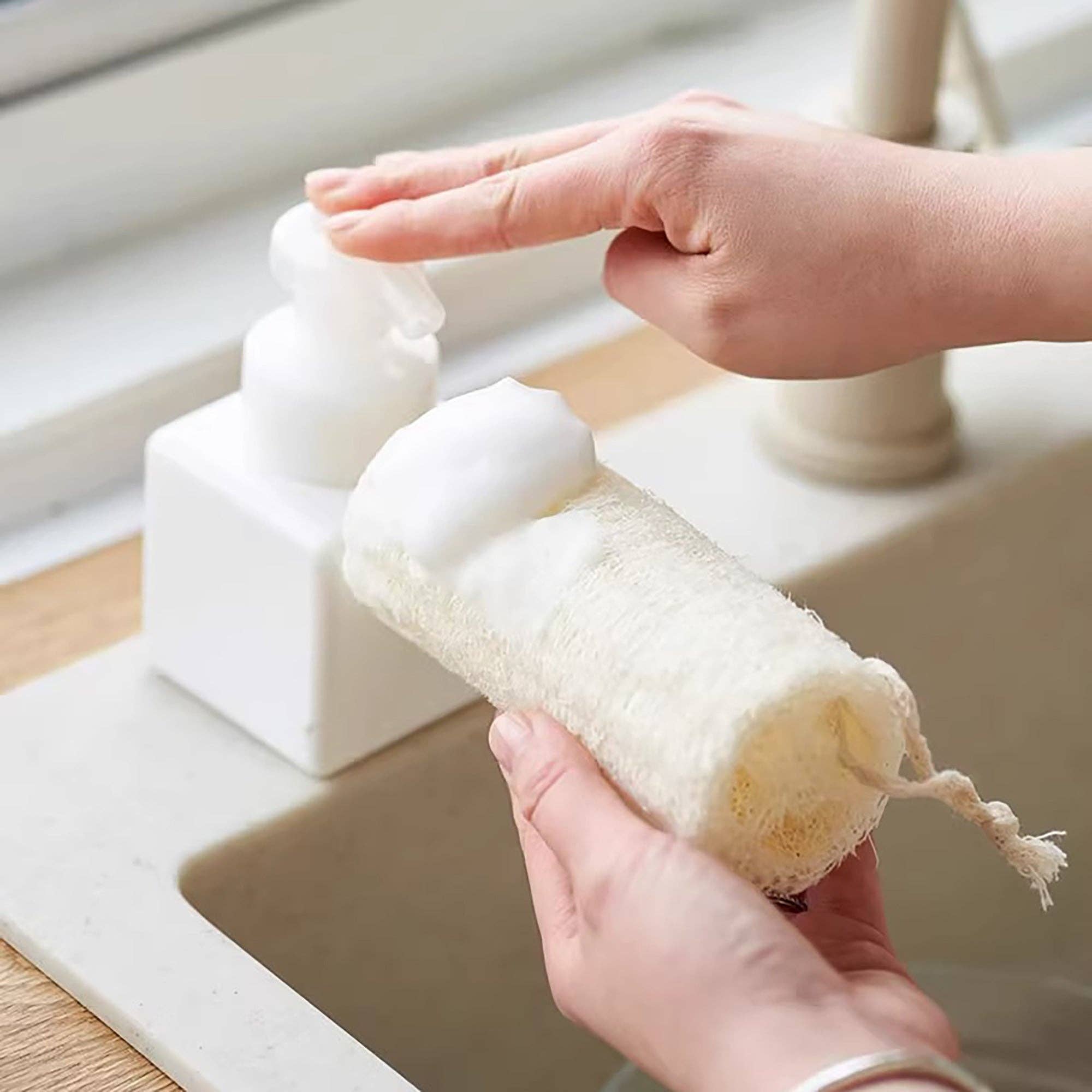 MinoCraft - Wholesale Cleaning Brush - Natural loofah cleaning brush6