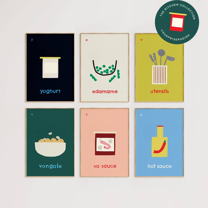 Surprise Radish - Wholesale Art Print - XO Sauce Art Print4