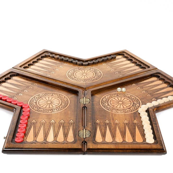 Backgammon For Three Players for wholesale by Hrachya Ohanyan