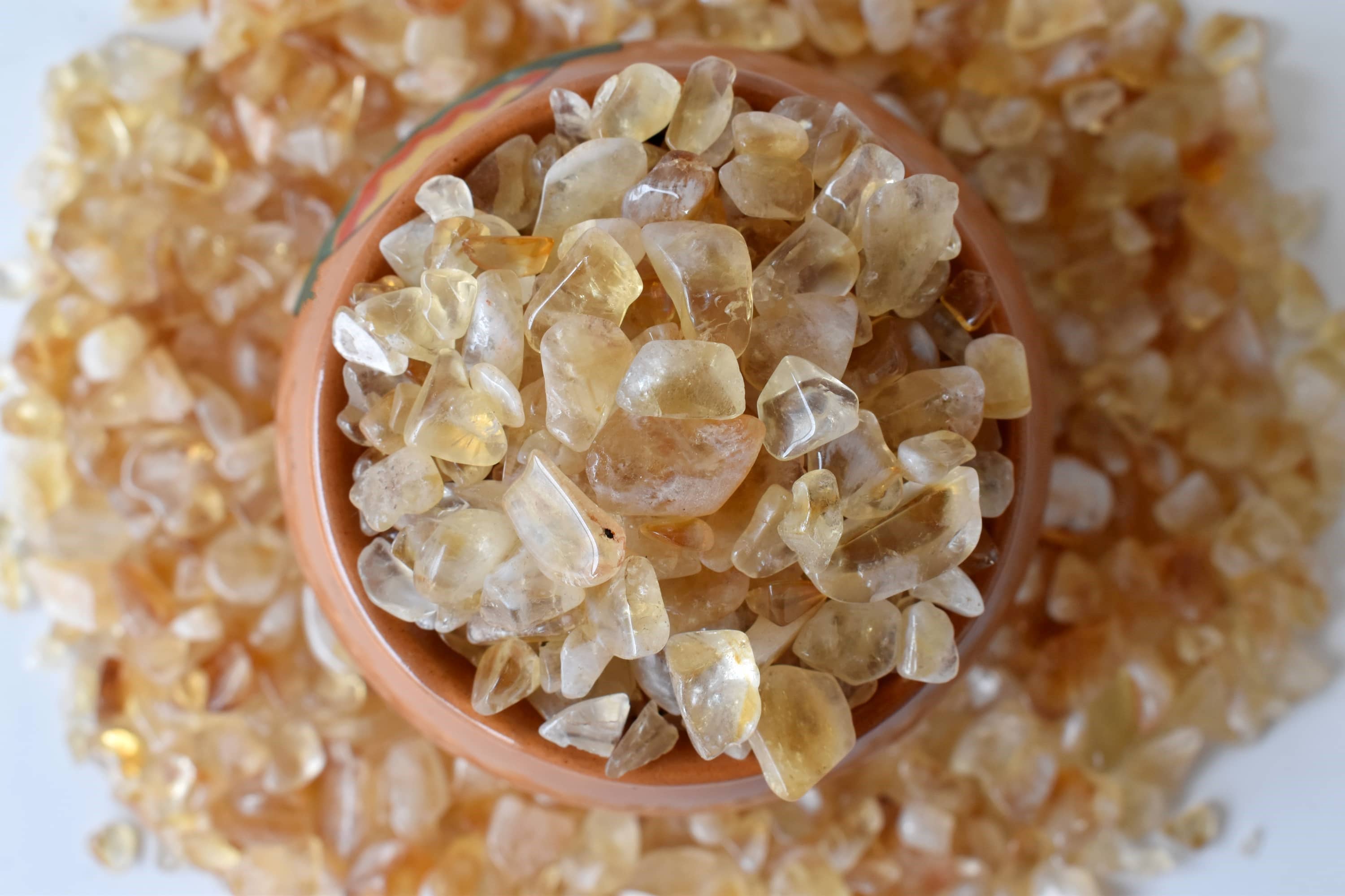 Soothing Crystals – Pedra/cristal espiritual por atacado – Pedaços de Pedra Preciosa Curativa de 100g | Citrino | Cristais Brutos10