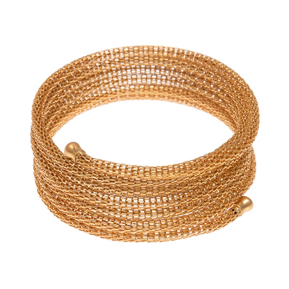 Sensibling Corp. - Wholesale Bangle Bracelet - Metal Coil Bracelet2
