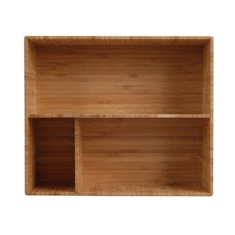 MobileVision – wholesale Kitchen storage/organiser – Bamboo Multi Purpose Caddy with Handle6