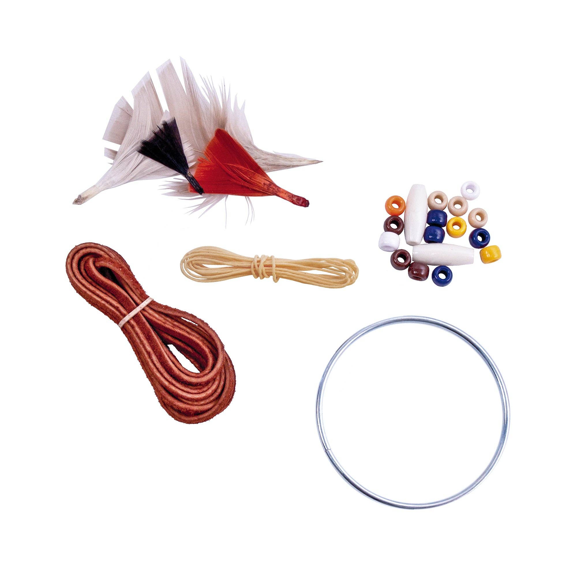 Realeather - Wholesale DIY Craft Kit - Mini Dreamcatcher Leathercraft Kit1