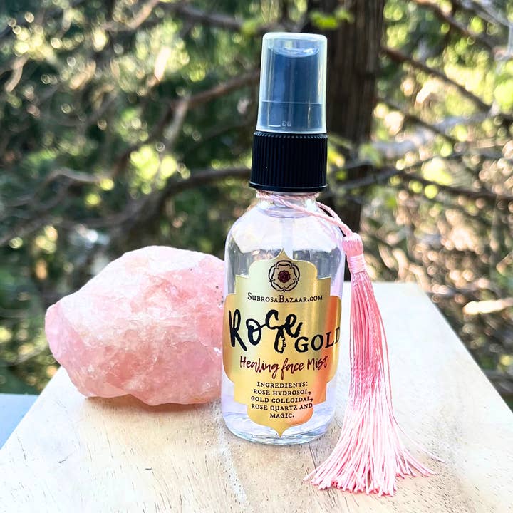 Rose Gold Face & Space Spray for wholesale by Subrosa Bazaar