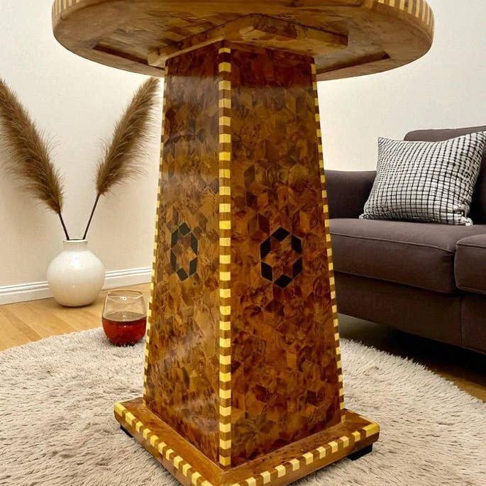 Wood Dining Table for wholesale by Atlasmusecrafts LLC