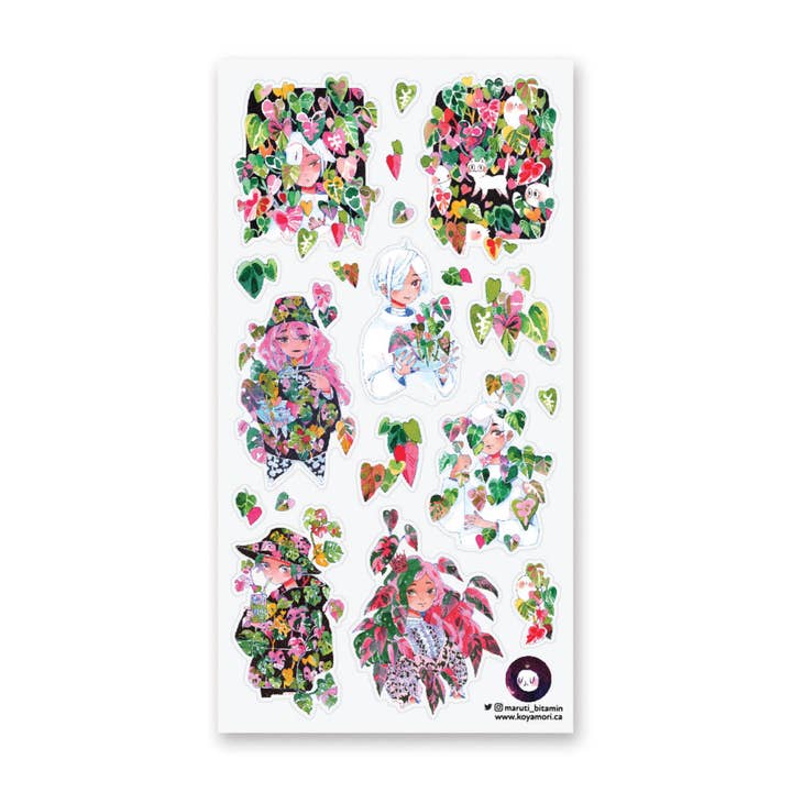 One With Nature Sticker Sheet for wholesale by STICKII