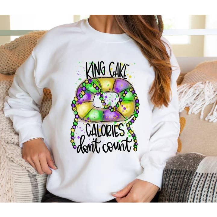 King Cake, Mardi Gras grafisk tee eller tröja för wholesale av Ashton Grove Ltd Co