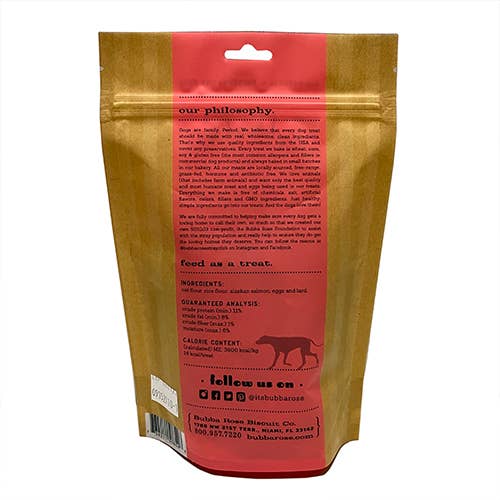 Bubba Rose Biscuit Co. - Wholesale Pet Treats - Dog - Alaskan for More Biscuit Bag