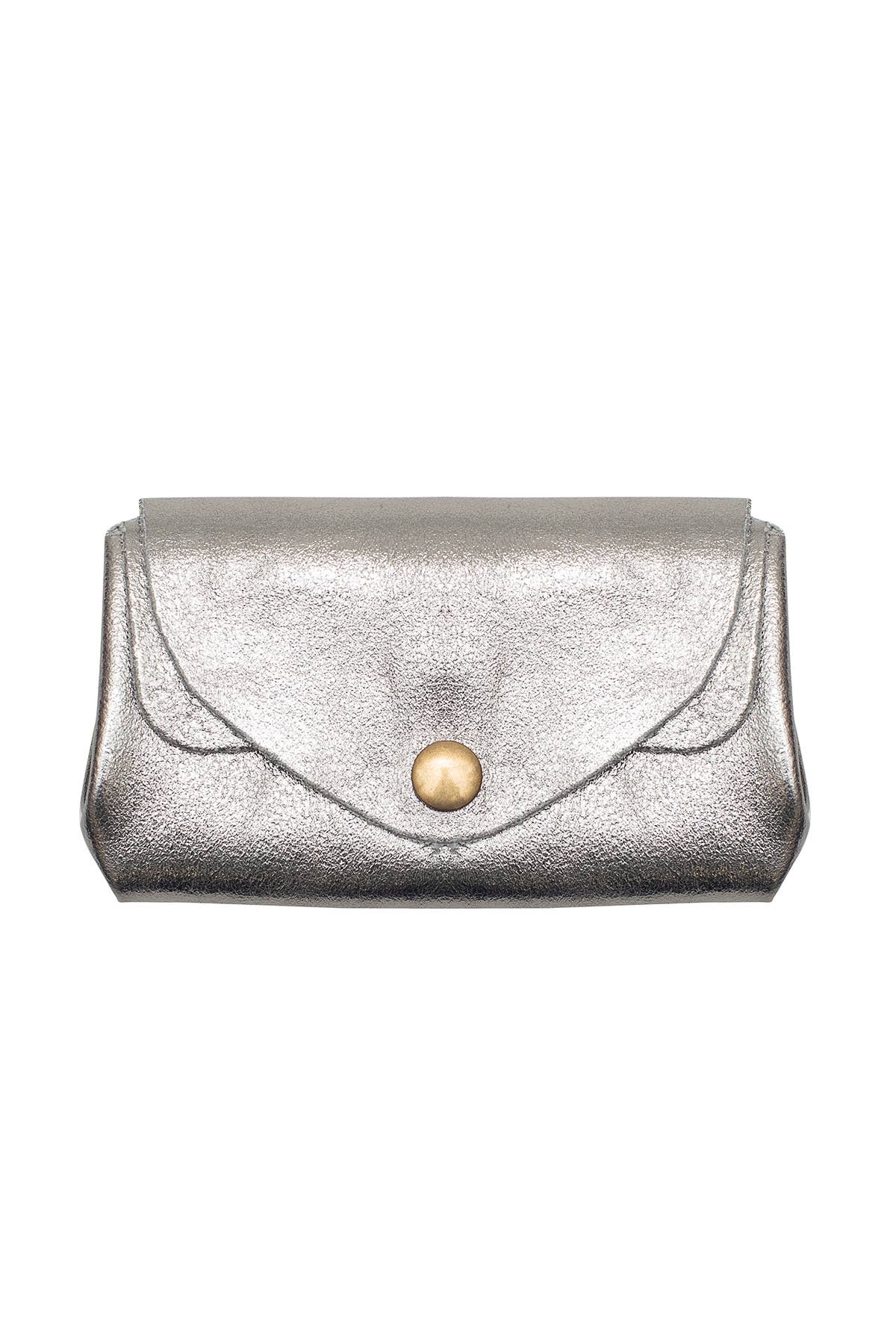 Cherry Paris – Carteira - Mulher por atacado – Pequenas peças de couro SUZIE METAL - 490357