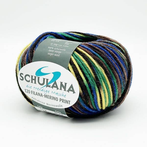 SCHULANA - Wholesale Yarn - 120 Filana merino print wool17