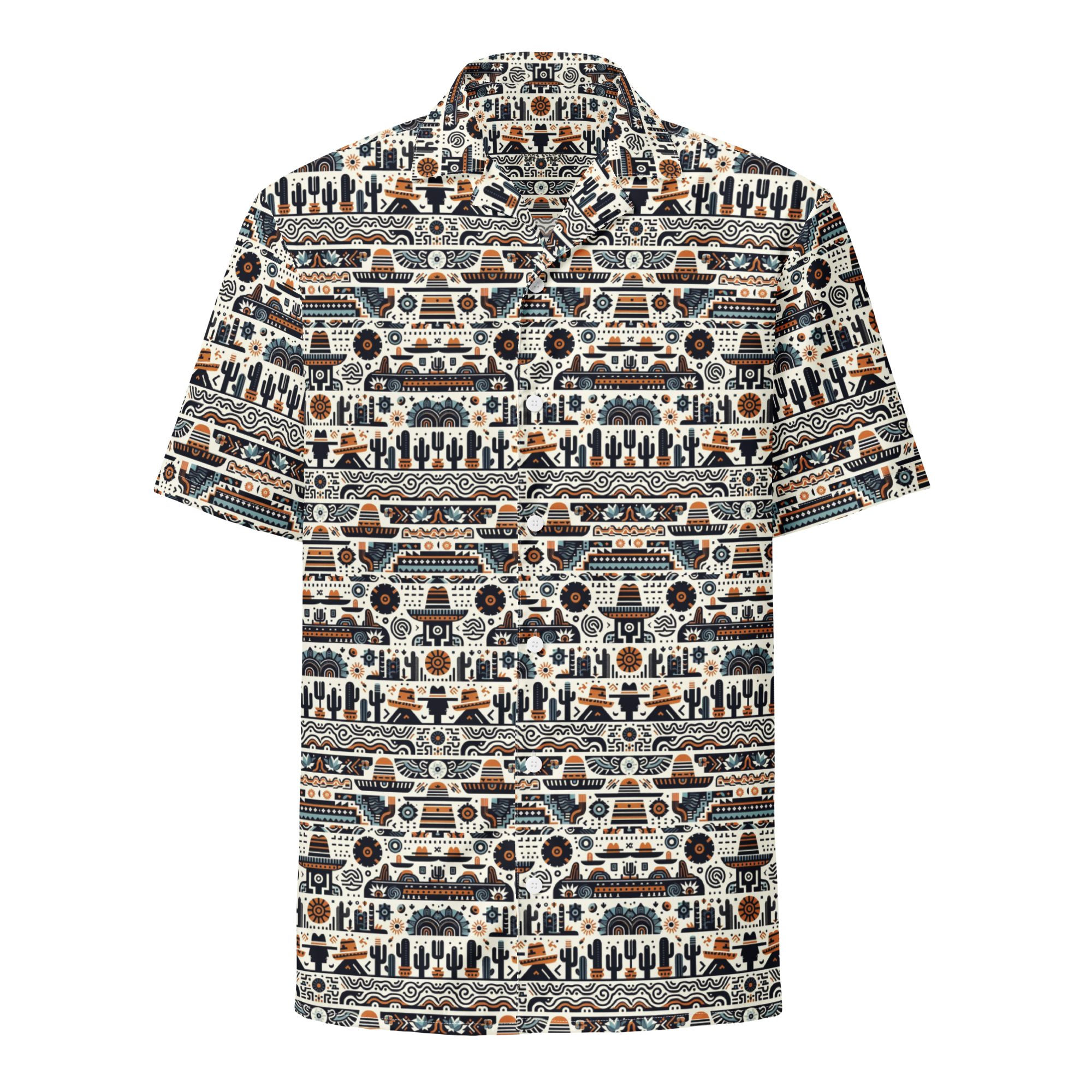 Texas Eclipse Outfitters - Wholesale Button Down Shirt - Men's - Desert Dusk: Earthy Tones Southwest Button-Up Shirt0
