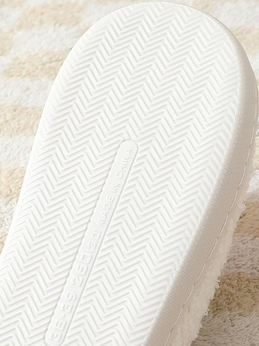 DOUBLJU - Wholesale Slippers - Unisex - Smiley Face Unisex Cotton Slippers for Fall,Winter
22