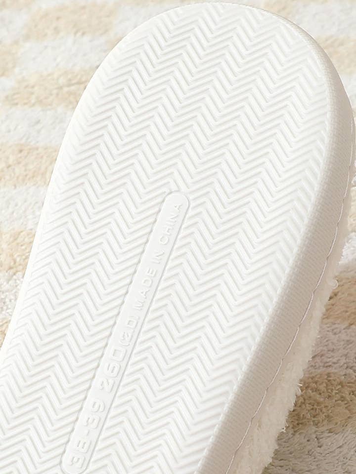 DOUBLJU - Wholesale Slippers - Unisex - Smiley Face Unisex Cotton Slippers for Fall,Winter
22