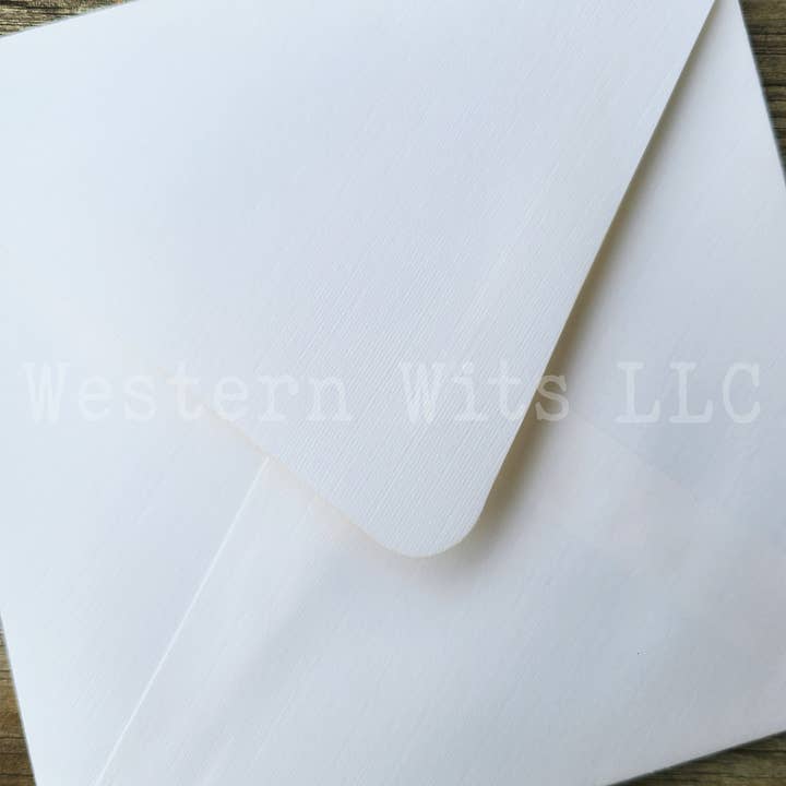 Western Wits - Wholesale Baby Card - Little Cowgirl Yellow - Greeting Card