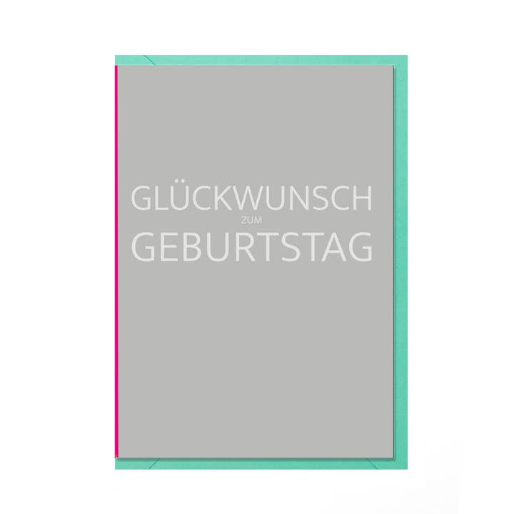 Folded card up, HAPPY BIRTHDAY for wholesale by 17;30