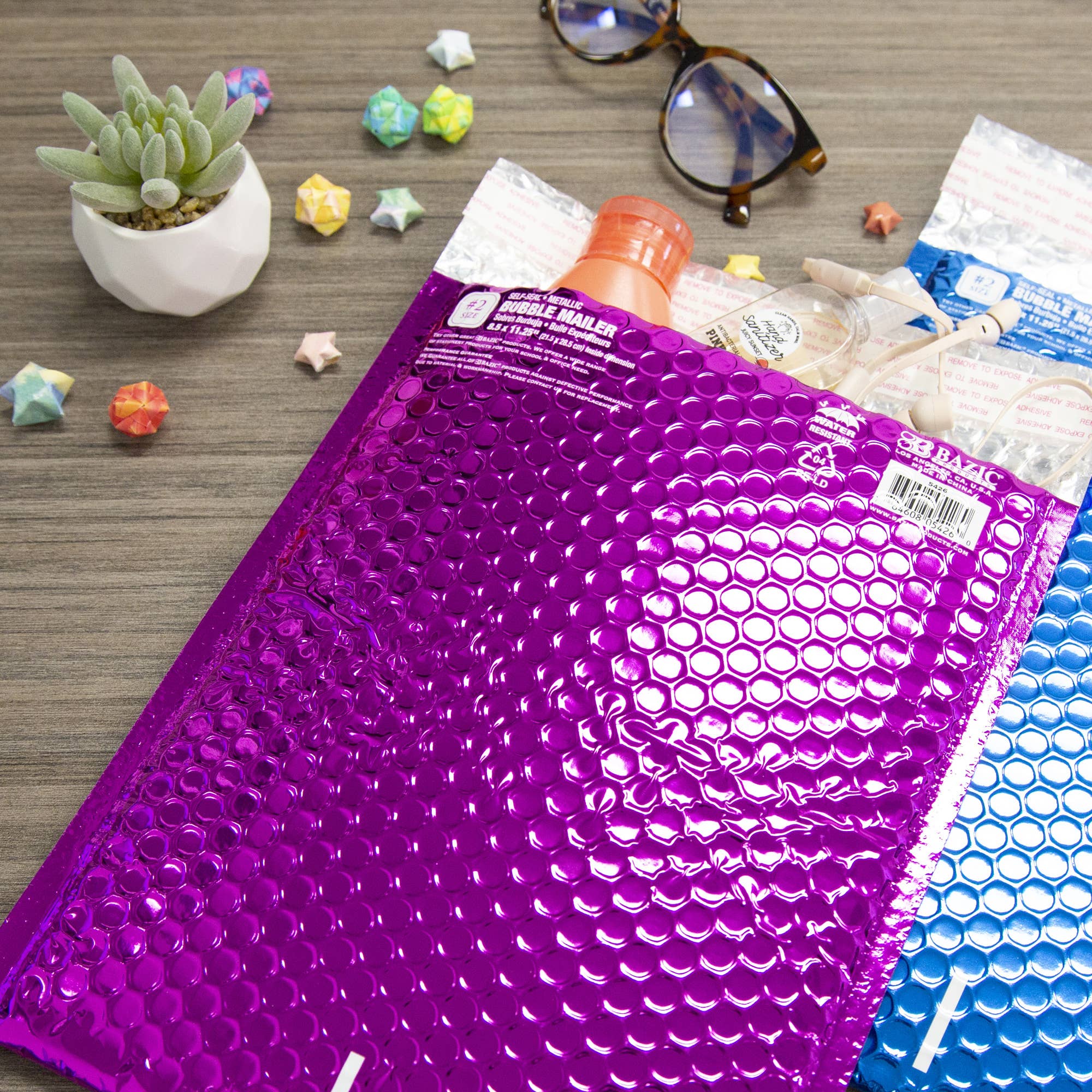 BAZIC Products - Vente Enveloppe - Enveloppe métallique à bulles (#2) 8,5 po x 11,25 po4