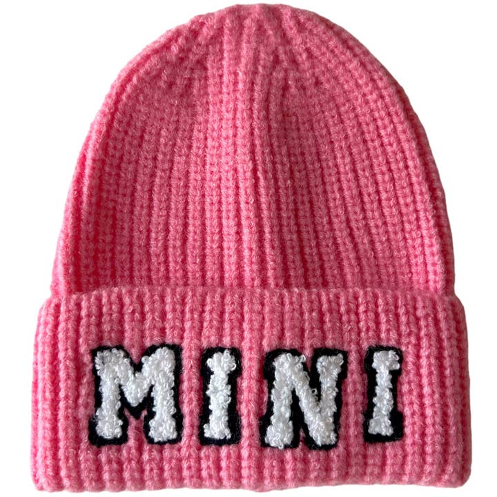 SpearmintLOVE - Wholesale Beanie - Kids - Mini Knit Hat, Bubblegum0