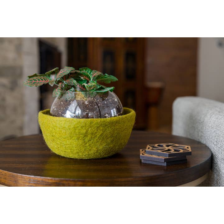 Fibres of Life - Wholesale Decorative Plate/Dish/Bowl - Felt Bowl - Small5