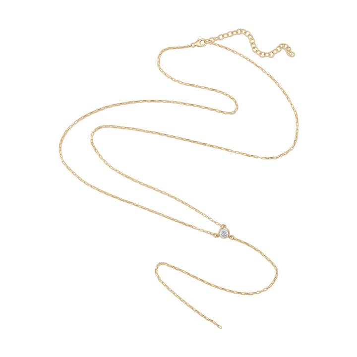 Starry Eyed Long Y Necklace for wholesale by Heather Hawkins