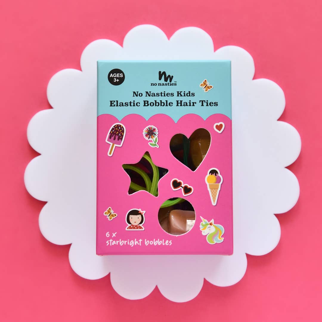 no nasties kids - Wholesale Hair tie – Kids - Starbright Bobbles Elastics Set2