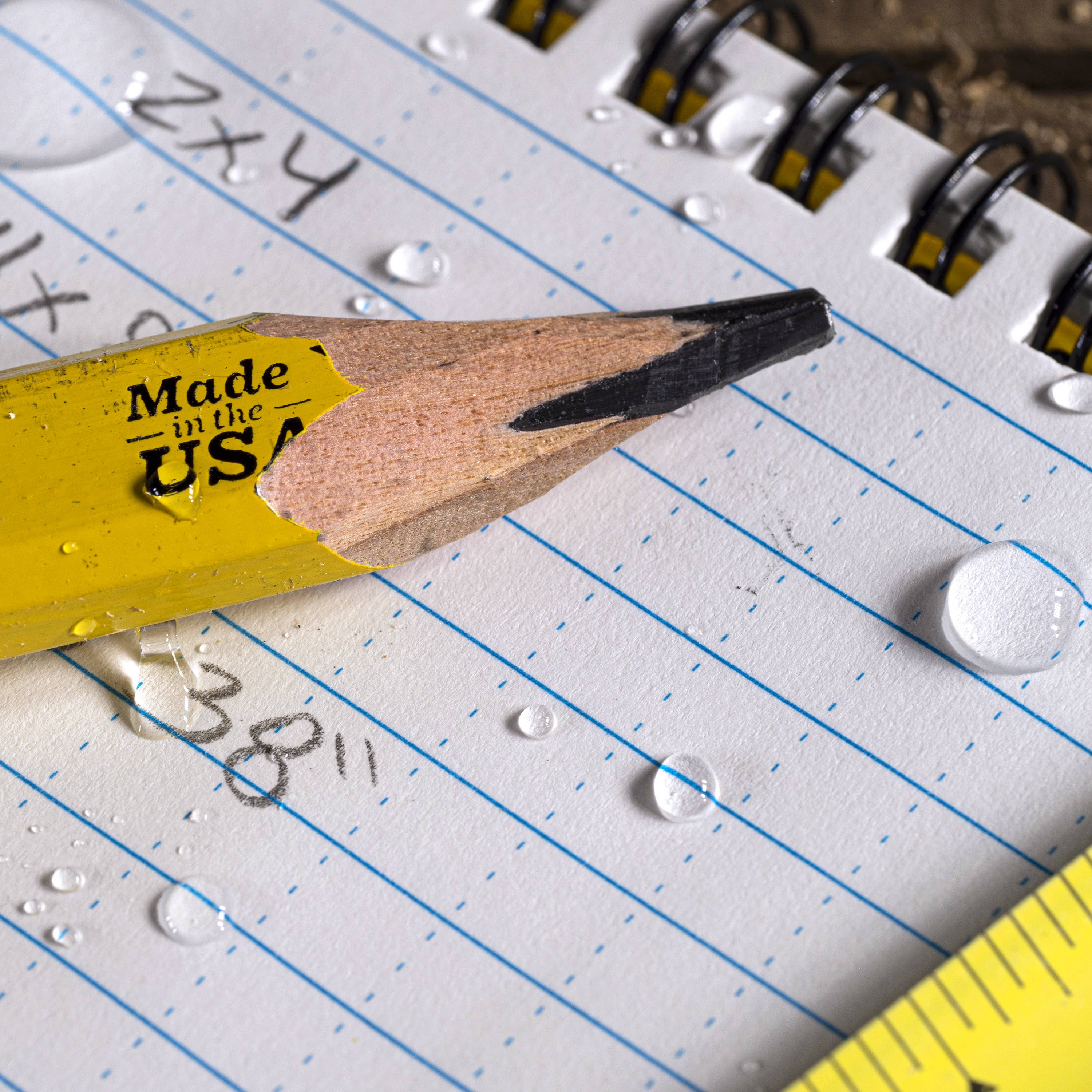 Rite in the Rain - Wholesale Pencil - Rite in the Rain Carpenter Pencils, 12 Pack5