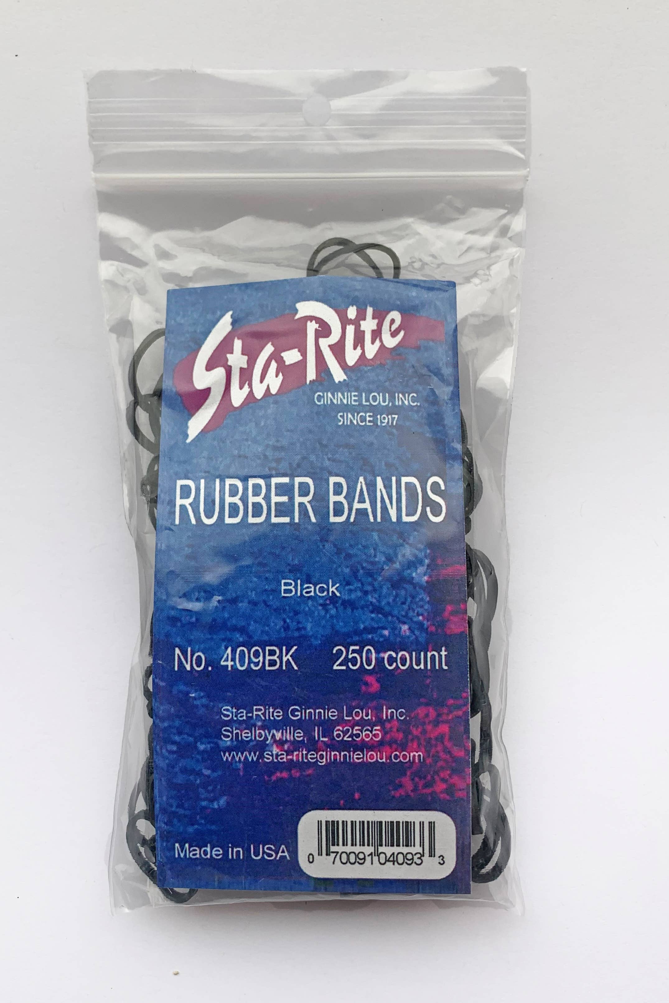 Sta-Rite Ginnie Lou - Wholesale Hair Tie - Rubber Bands - 250 ct2