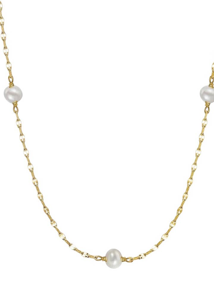 Collier "Paris", doré pour la vente par Vivaz - Fine Jewellery