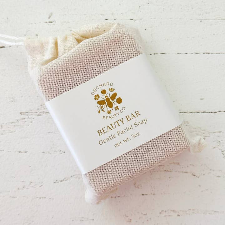 Beauty Bar Facial Soap for wholesale by Orchard Beauty Co.