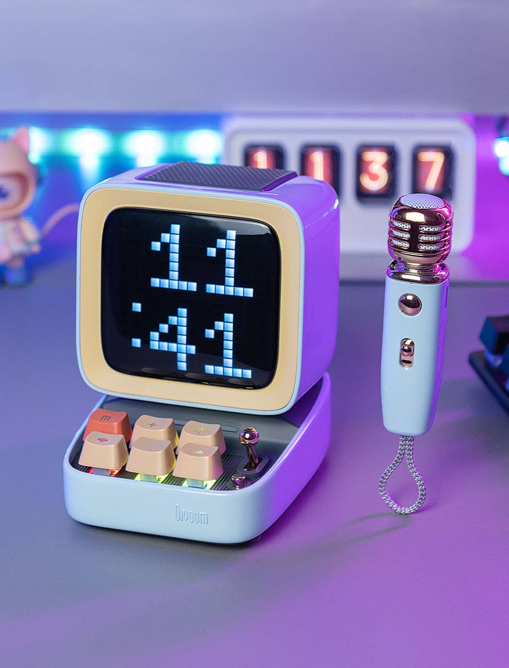 RESET CLUB - Wholesale Speakers - DIVOOM BLUE SPEAKER - DITOO MIC BLUETOOTH SPEAKER2