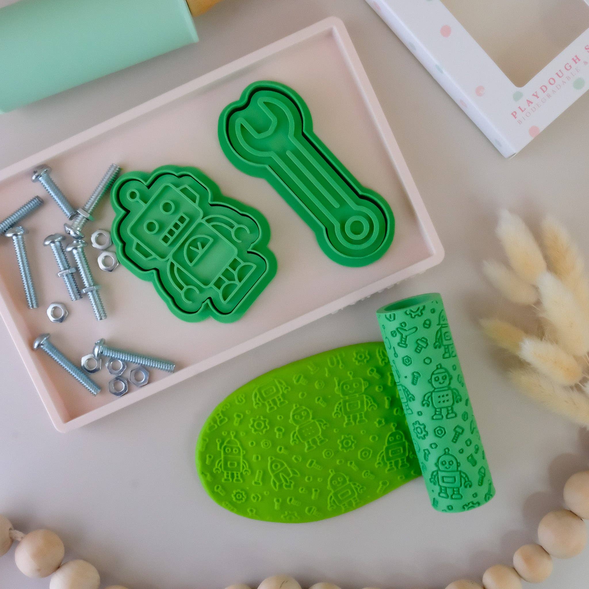 Play Sense - Wholesale Putty/slime – Child - Eco Textured Roller | Robot2