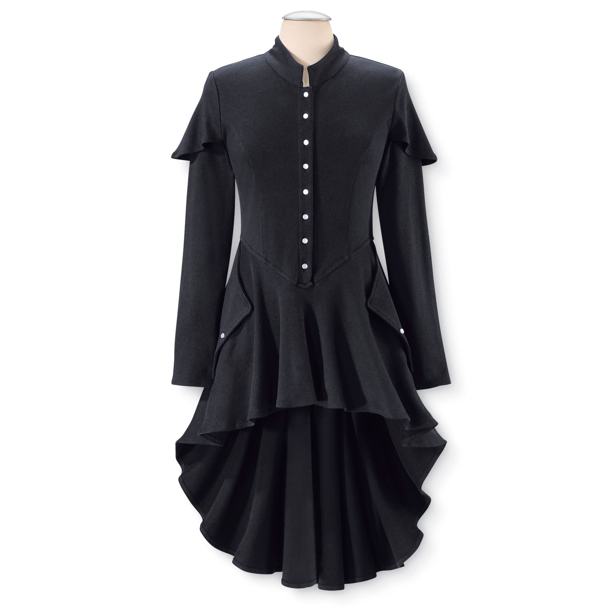 Black Rebecca Tunic #2 for wholesale on Faire