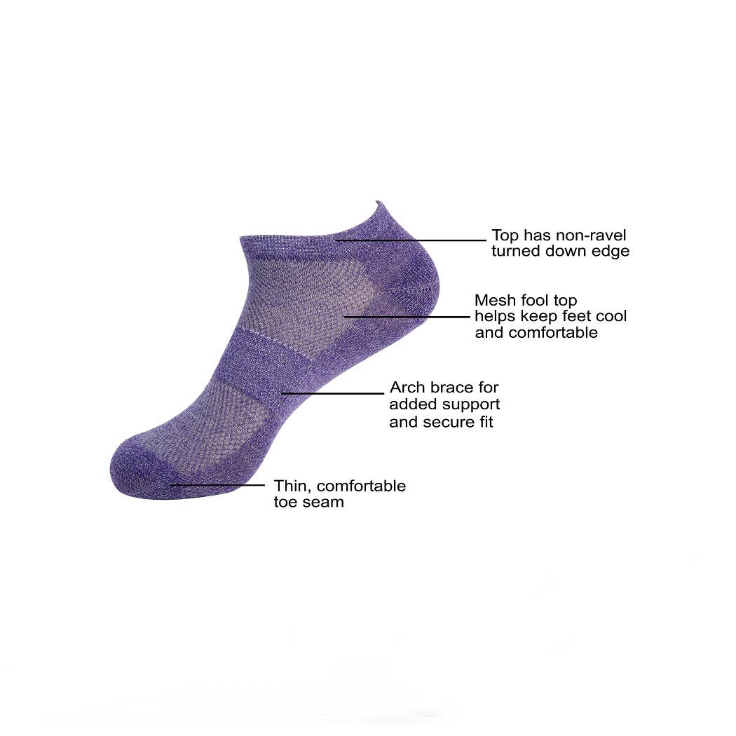 Schwarz Schwarze No-Show Sportsocken für den Großhandel auf Faire1