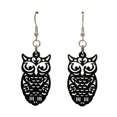 Owl for wholesale by Al Wood Earrings