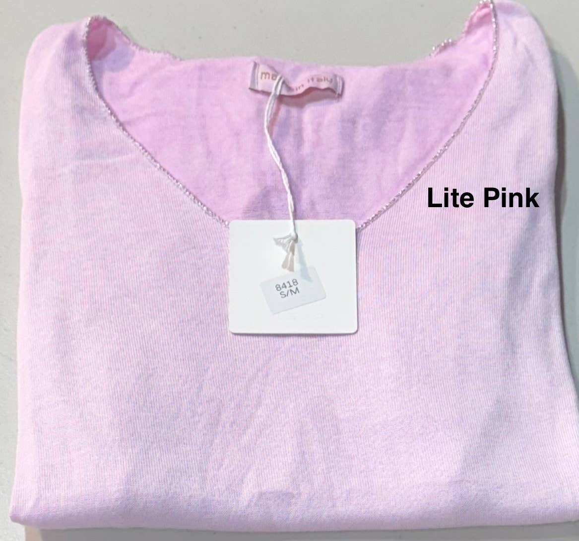 Dance in Paris – Großhandel Bluse – Damen – Top-Soft Viskose mit Metallic-Besatz17