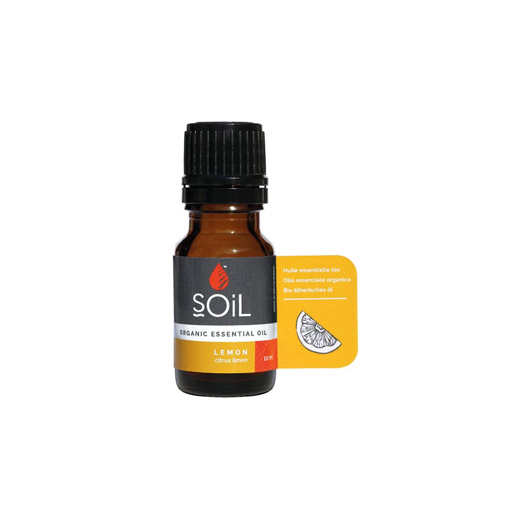 SOiL Organic Aromatherapy – wholesale Essential oil – Lemon Organic Essential Oil0