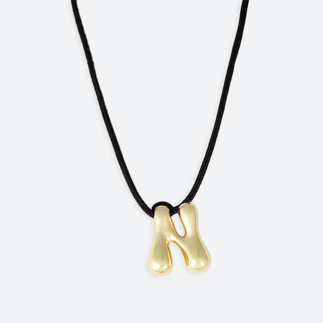 La Mome Bijou - Wholesale Pendant/Charm Necklace - LETTER N NECKLACE7