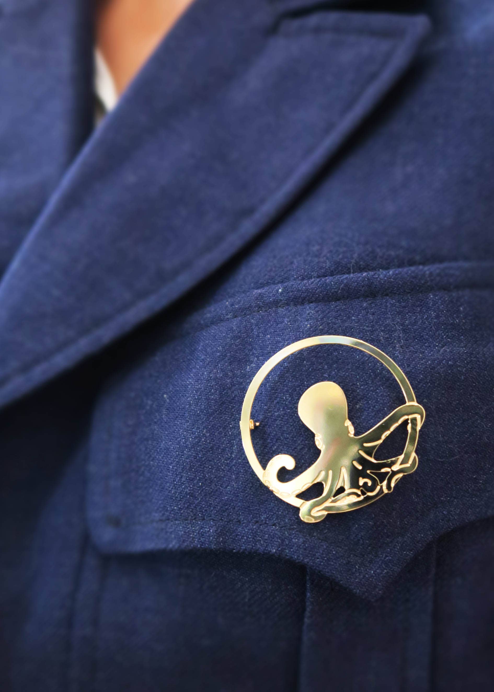 Hirondelle Bijoux - Wholesale Brooch - Octopus brooch4