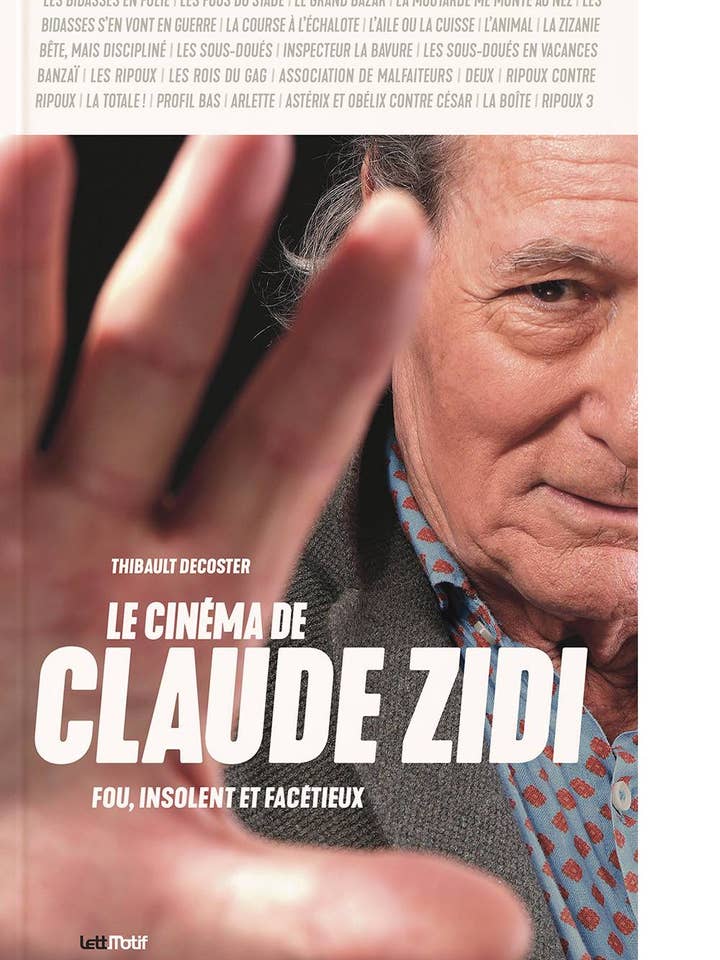 Le Cinéma De Claude Zidi pour la vente par édition LettMotif