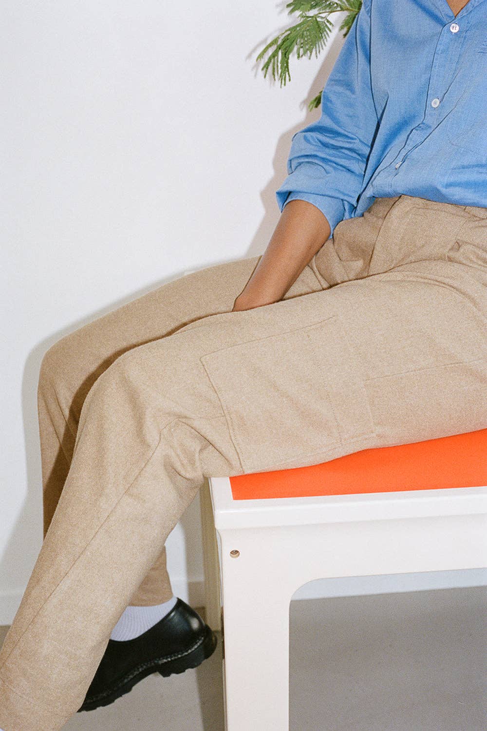 Pulpe - Wholesale Pants - Women's - Simon taupe pants2