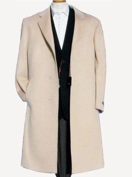 Mens Cream Trench Coat for wholesale by Alberto Nardoni