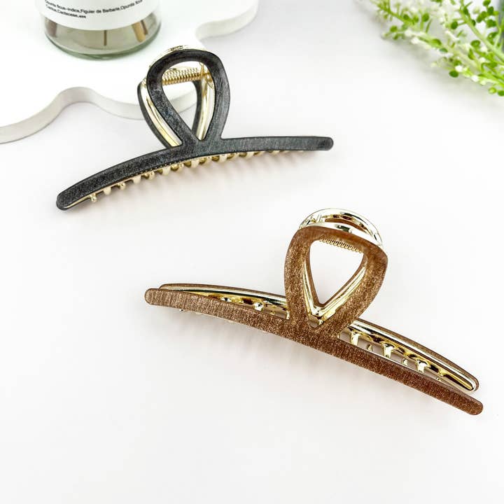 Minimalist Elegant Vintage Metal Hair Claw Clip ✨ for wholesale by mildstyles