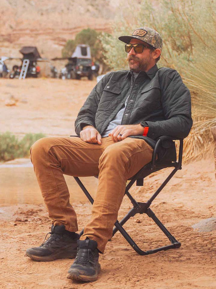 Ignite Quilted Jacket - Vintage Black for wholesale by Off The Grid Surplus