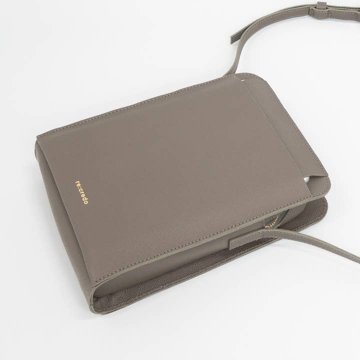 Unofuku - Wholesale Shoulder Bag - Women's - re:credo Noemi Shoulder Bag (Grey)6