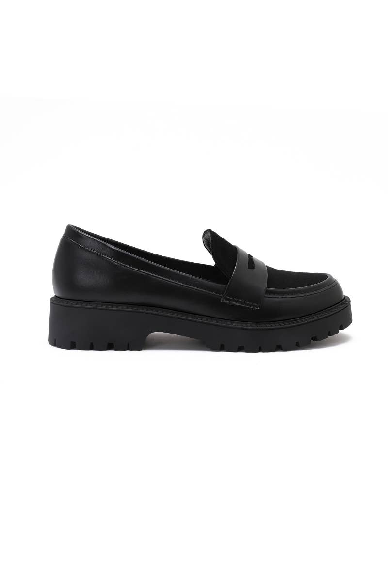 Joia Paris – Großhandel Loafer – Damen – Mokassins mit klassischem Schaft und dicker Sohle H8-960M11