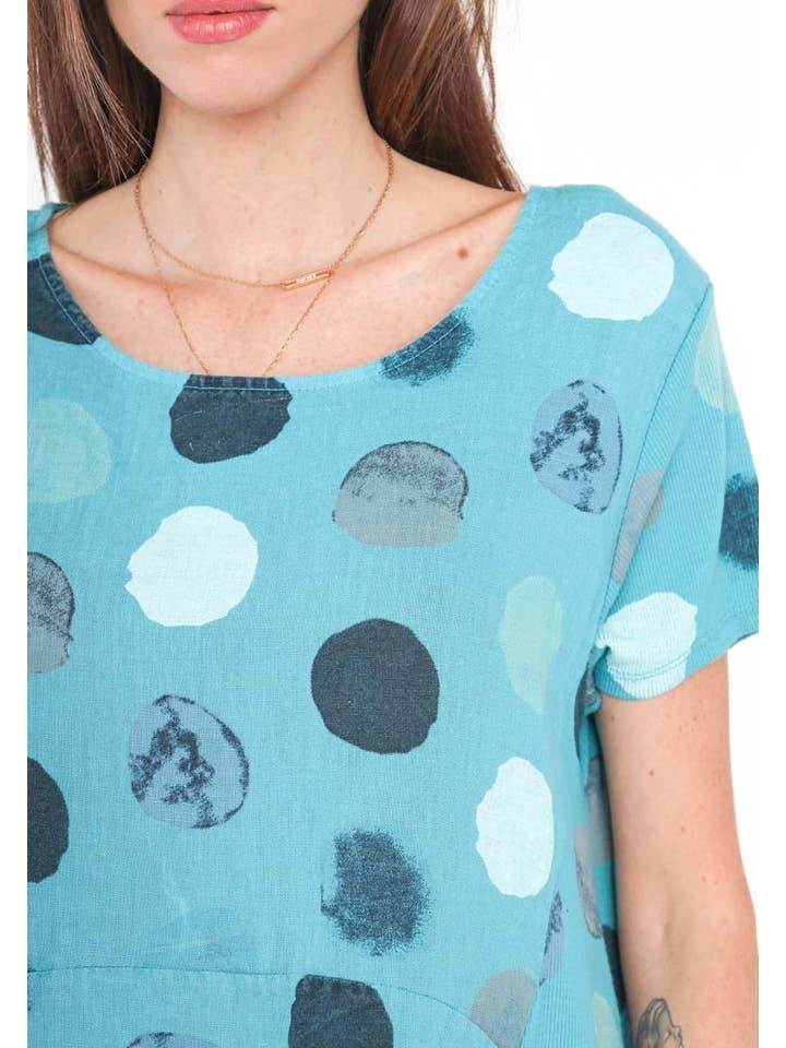 LINEN & COTTON HOUSE - Wholesale Jurk - Dames - 3533 jurk van linnen | dameskleding5