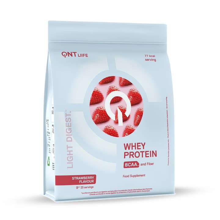 Gudis - Wholesale Protein/Superfood Powder - Whey Protein Light Digest - Strawberry 500g2