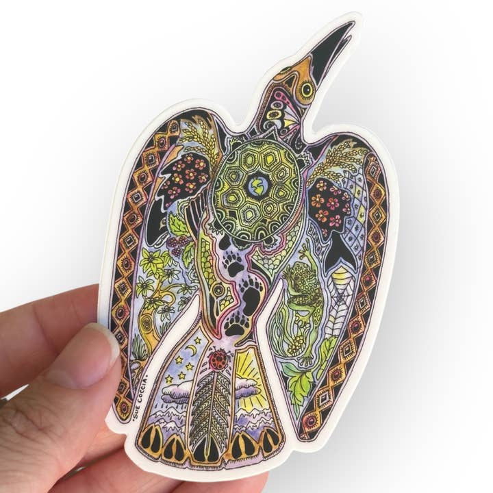 Autocollant Raven 1 pour la vente par EarthArt International