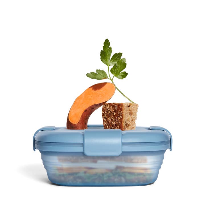 Stojo - Wholesale Lunch Bag/Box - 24oz Translucent Box - Collapsed Packaging2