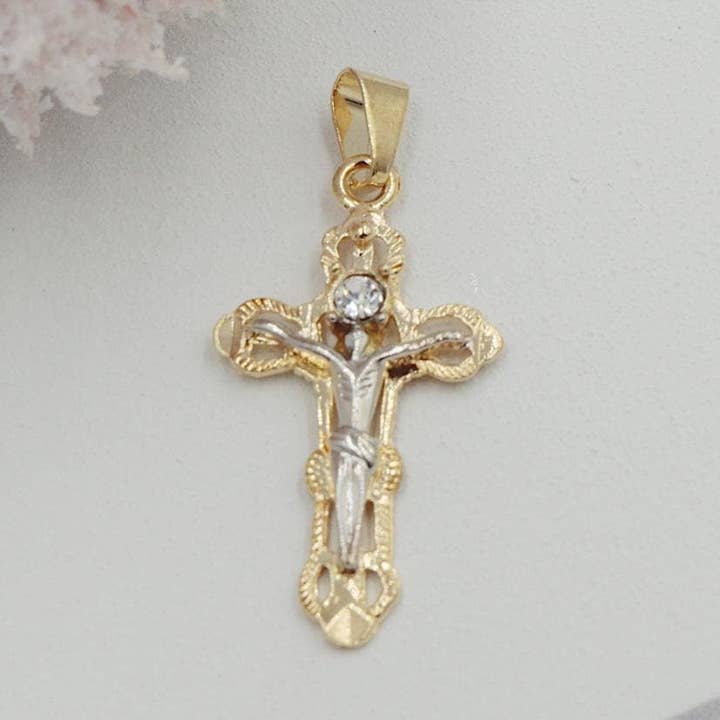 Pendentif Croix Jésus Crucifix pour la vente par Cherie by Cherie
